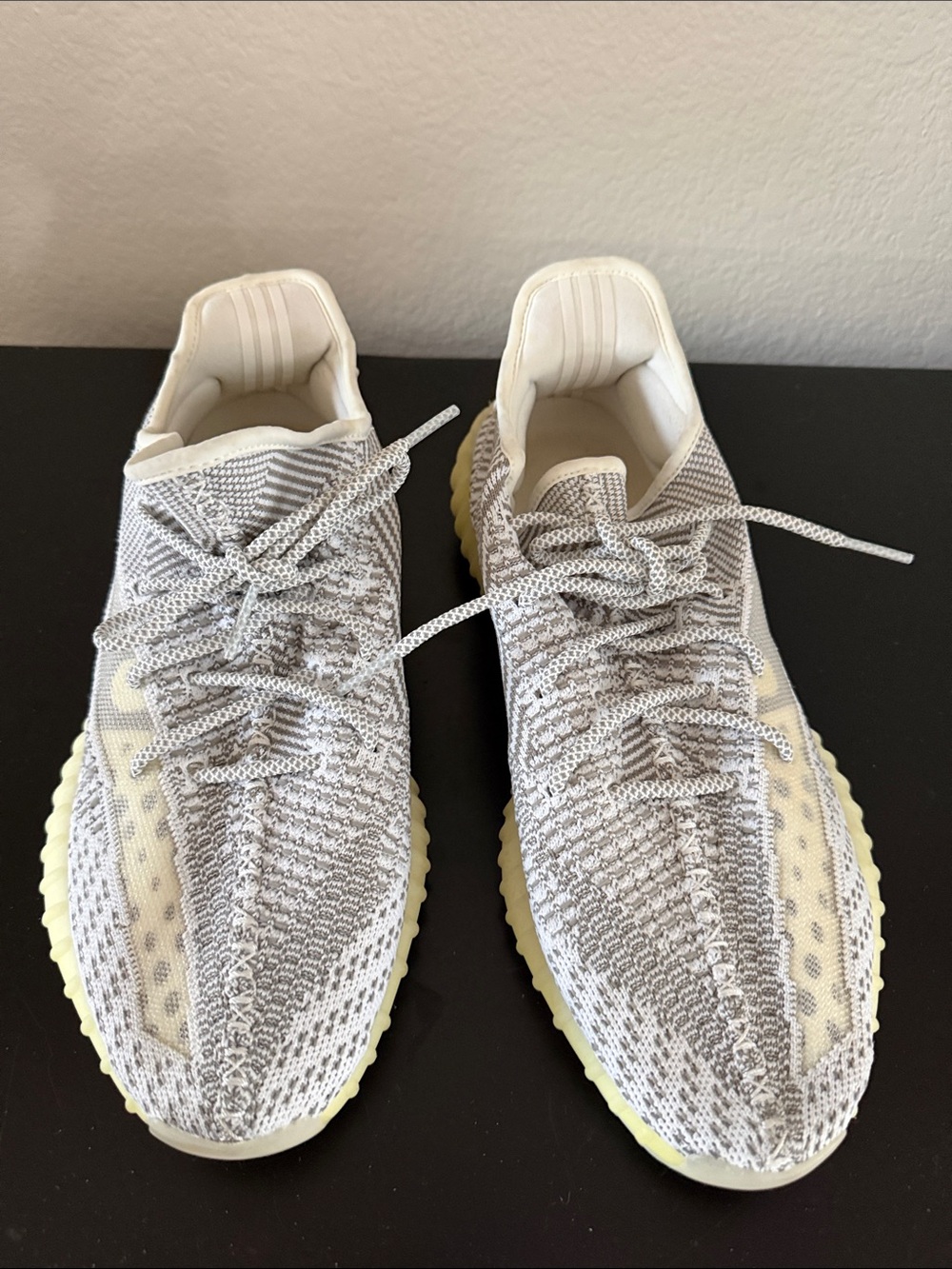 Yeezy Boost 350 V2 White Gray Sneakers “Static” colorway
